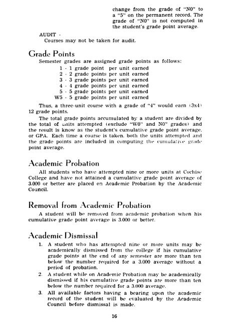 1965-1966 - Cochise College