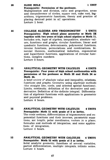 1965-1966 - Cochise College