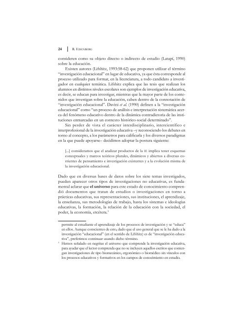 Texto completo - Consejo Mexicano de InvestigaciÃ³n Educativa, AC