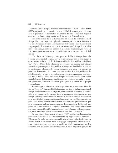 Texto completo - Consejo Mexicano de InvestigaciÃ³n Educativa, AC