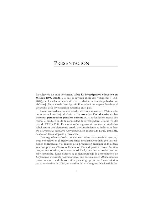 Texto completo - Consejo Mexicano de InvestigaciÃ³n Educativa, AC