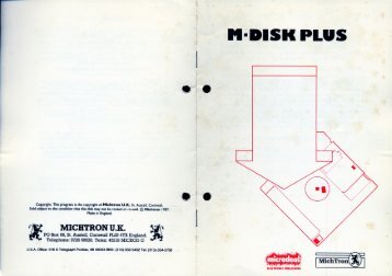 M-Disk Plus (ram-disk/printer spooler)