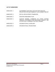 Approved Service Delivery & Budget Implementation Plan