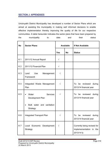 2013_14 IDP Review.pdf - KZN Development Planning