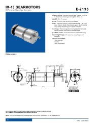 Model 0049 - 24A Series Permanent Magnet DC Motor - DC Motors - Bodine  Electric