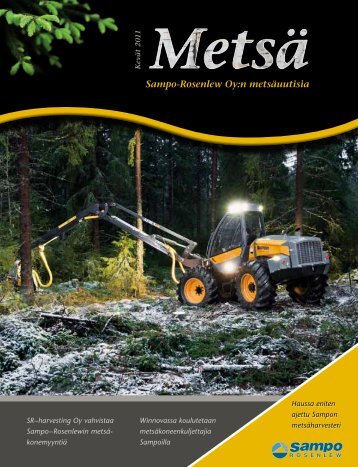 metsä 1/2011 - Sampo-Rosenlew