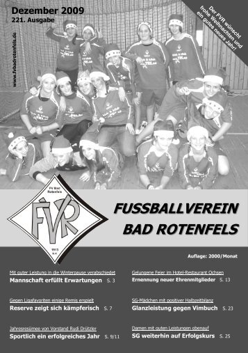 Geschenke - FV Bad Rotenfels