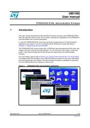 STM3240G-EVAL demonstration firmware