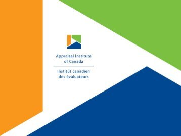 Clark - Appraisal Institute of Canada