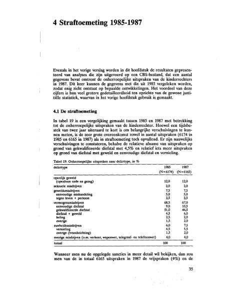 Ontwikkeling van de j eugdcriminaliteit: periode 1980-1988 - WODC