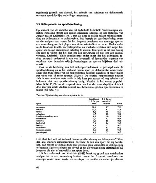 Ontwikkeling van de j eugdcriminaliteit: periode 1980-1988 - WODC