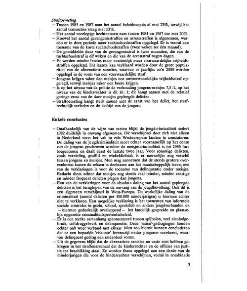 Ontwikkeling van de j eugdcriminaliteit: periode 1980-1988 - WODC