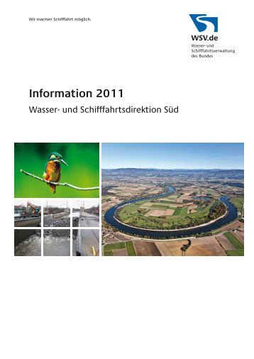 Information 2011 - WSD Süd - Wasser- und Schifffahrtsverwaltung ...