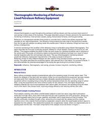 Thermographic Monitoring of Refractory Lined Petroleum Refinery ...