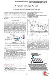 A Review on Solar PV Cell - International Journal of Innovative ...