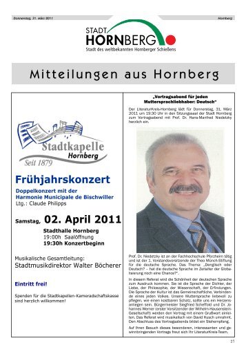 Amtliches_Nachrichtenblatt_Hornberg_Nr. 13_vom 31.03.2011