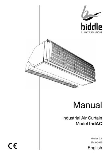 Manual - model IndAC (pdf) - Biddle.info