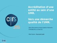 SMQâ¦ - RÃ©seau QualitÃ© en Recherche - CNRS