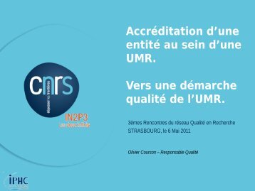 SMQâ¦ - RÃ©seau QualitÃ© en Recherche - CNRS