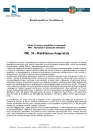 PRO. DR - Agenzia di SanitÃ  Pubblica della Regione Lazio