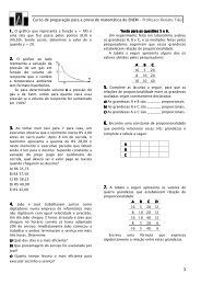 Curso de preparação para a prova de matemática do ENEM ...