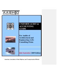 UNIFORM AUDIT & ACCOUNTING GUIDE For Audits of ...