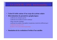 LE LOGICIEL GINS: fonctionnalitÃ©s - CNES/CLS Analysis Center for ...