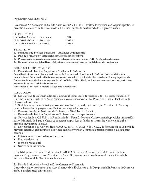 universidad autónoma tomas frías 2 al 4 de marzo de 2005 ...