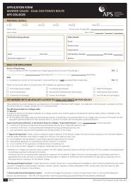 Member Grade - Dual Doctorate application form - APS Member ...