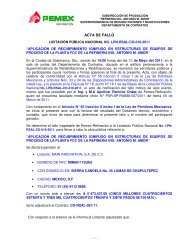 ACTA DE FALLO - REF.PEMEX.com