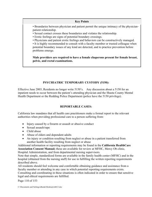 Resident Handbook - UC Davis Health System