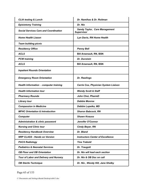 Resident Handbook - UC Davis Health System