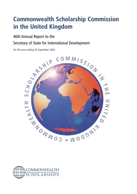 46th Annual Report - Commonwealth Scholarship Commission in ...