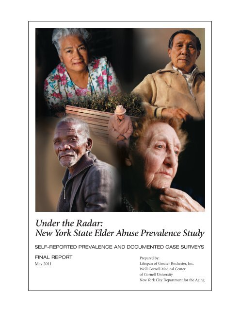 Under the Radar: New York State Elder Abuse Prevalence Study