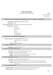 SAFETY DATA SHEET - Arco