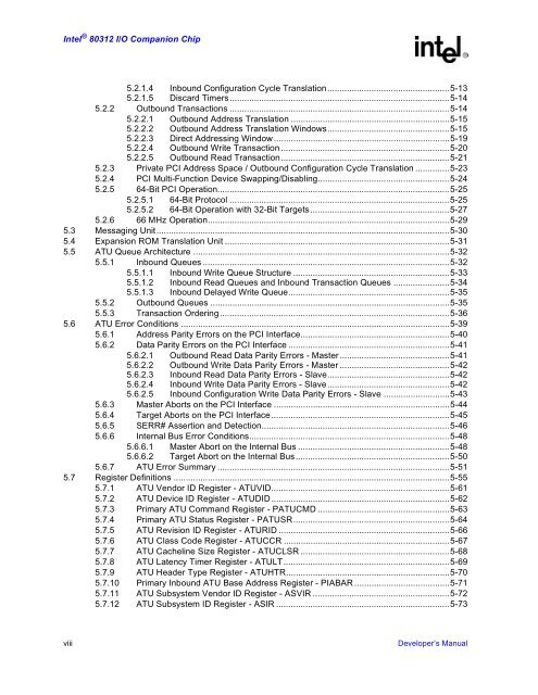 Intel 80312 I/O Companion Chip - ECEE