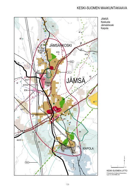 MAAKUNTAKAAVA Alueluettelo - Keski-Suomen liitto