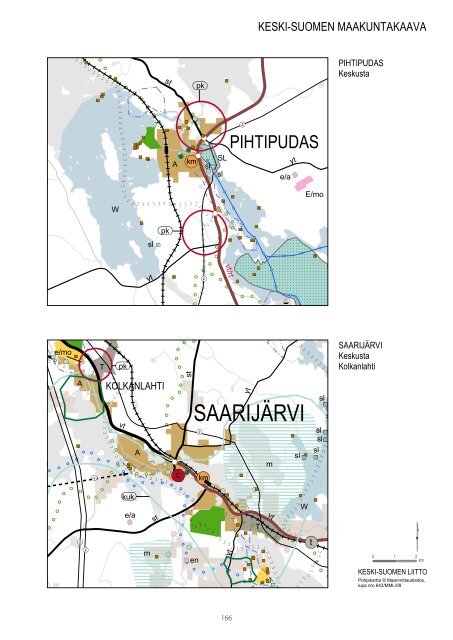 MAAKUNTAKAAVA Alueluettelo - Keski-Suomen liitto