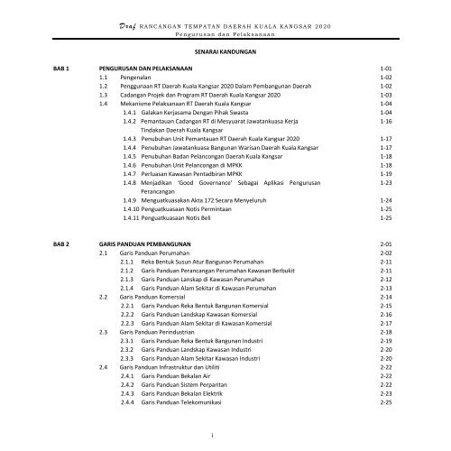 Jilid 3 : Pengurusan dan Pelaksanaan - ePublisiti - JPBD