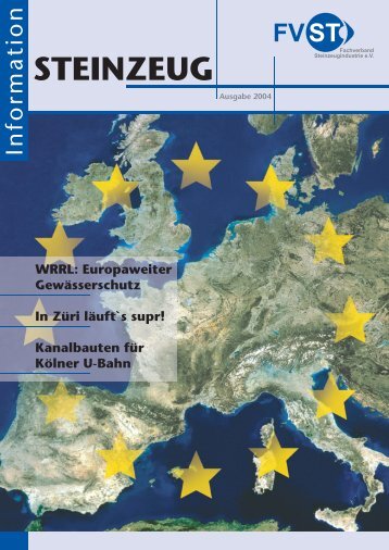 STEINZEUG Information 2004 - Fachverband Steinzeugindustrie eV