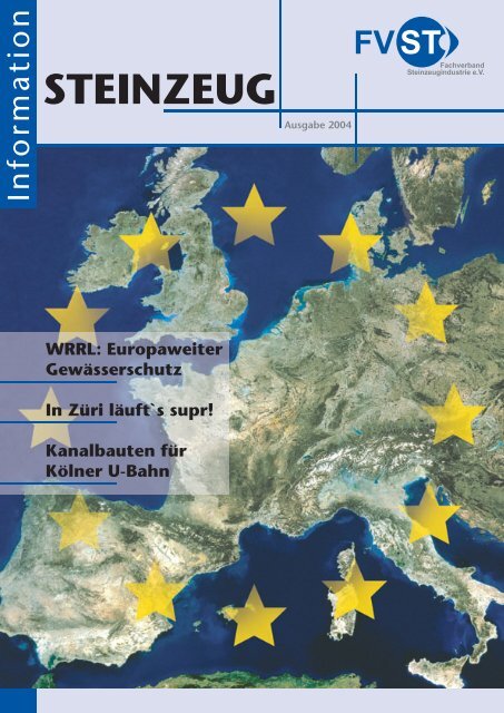 STEINZEUG Information 2004 - Fachverband Steinzeugindustrie eV