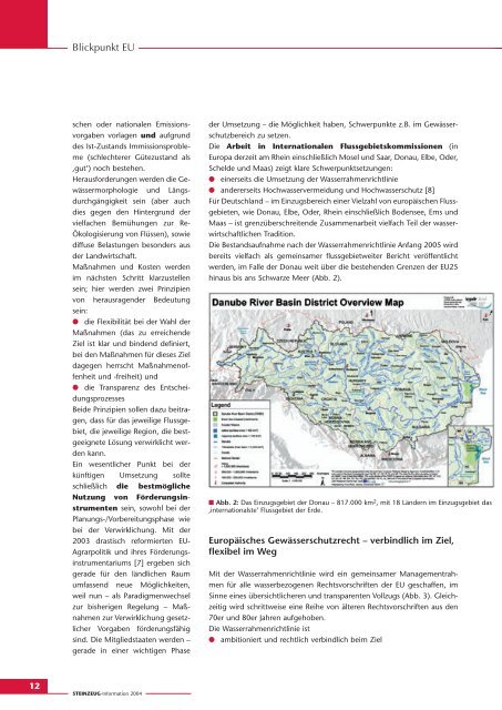 STEINZEUG Information 2004 - Fachverband Steinzeugindustrie eV