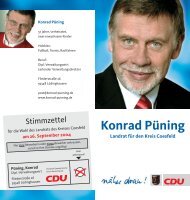 Flyer_P ning_persÄ±nlich - (CDU) Kreisverband Coesfeld