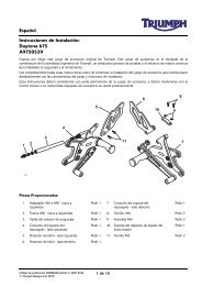 A9900428 - Rearsets, Reverse Shifts_ES.fm - Triumph Instructions ...