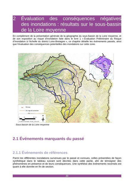 le sous-bassin de la Loire moyenne - Webissimo