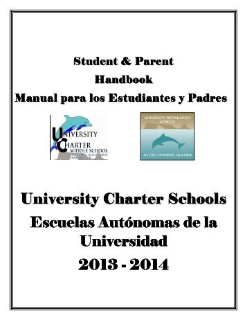Handbook 13/14 - University Charter Schools at CSU Channel Islands