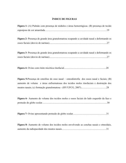 Rinite por Conidiobolus sp. e Pythium insidiosum ... - Cstr.ufcg.edu.br