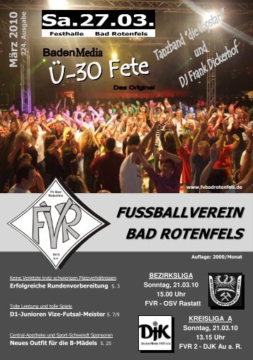 fvr aktuell - FV Bad Rotenfels