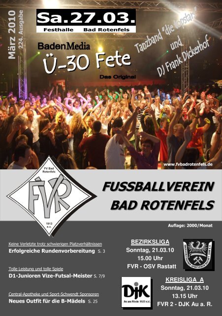 fvr aktuell - FV Bad Rotenfels