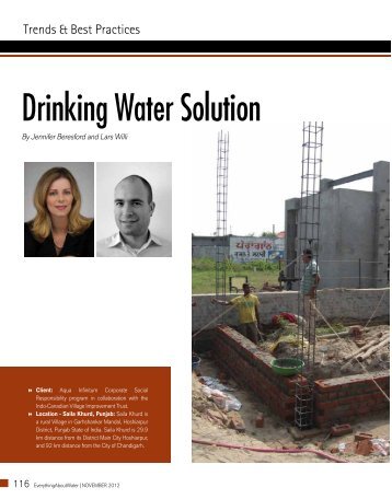 Everything About Water magazine November 2012 - Trunz Water ...
